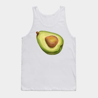 Avocado. color pencil Tank Top